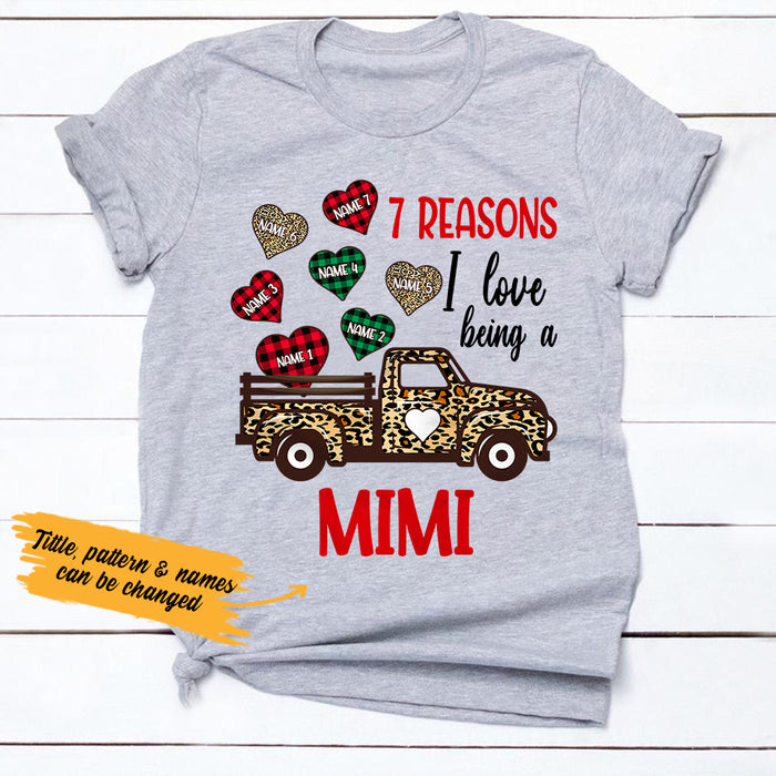 Personalized I Love Being A Grandma T Shirt JR232 73O36 1