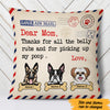 Personalized Dog Dad Pillow  JR115 87O47 (Insert Included) 1