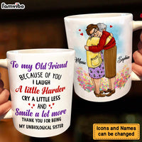 Personalized Gift For Friends Smile A Lot More Mug 26169 thumb 1