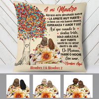 Personalized Mom Grandma Mamá Abuela Spanish Pillow AP265 30O60 (Insert Included) thumb 1