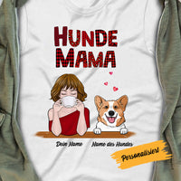 Personalized Dog Mom Hund German T Shirt AP173 30O58 thumb 1