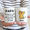 Personalized Cat Mom Dad French Chat Maman Et Papa Mug AP161 95O57 1