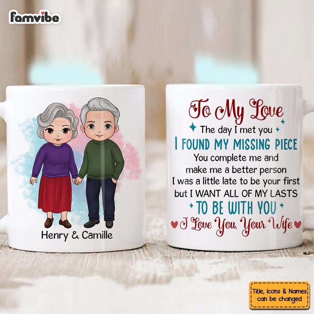 Personalized Couples Gift The Day I Met You Mug 31117 Primary Mockup