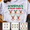 Personalized Grandma Reindeer Christmas T Shirt OB123 95O47 1