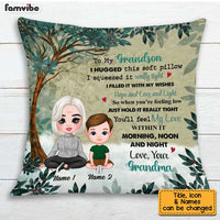 Personalized Grandson Hug This Pillow FB212 85O34 thumb 1