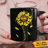 Personalized Mom Grandma Sunflower Mug AP21 95O36 1