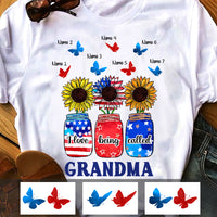 Personalized Mom Grandma Sunflower T Shirt MY212 30O47 thumb 1