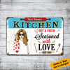 Personalized Kitchen Metal Sign JL122 26O57 1