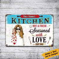 Personalized Kitchen Metal Sign JL122 26O57 thumb 1
