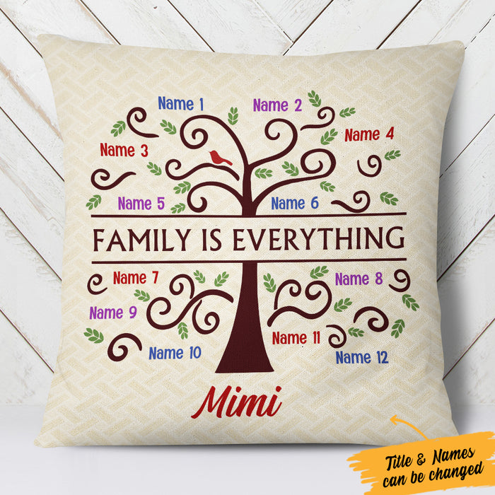 Personalized Grandma Family is Everything Pillow FB261 67O57 1