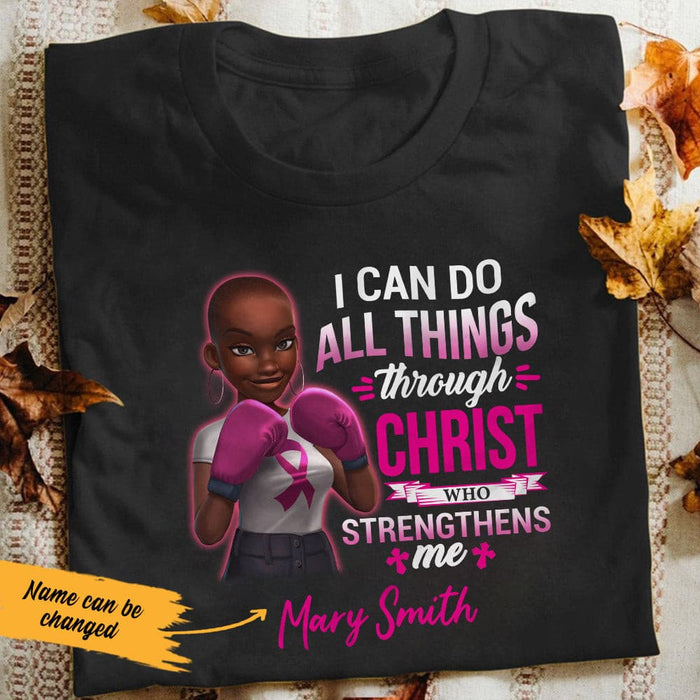 Personalized Breast Cancer Melanin BWA T Shirt JN212 65O53 1