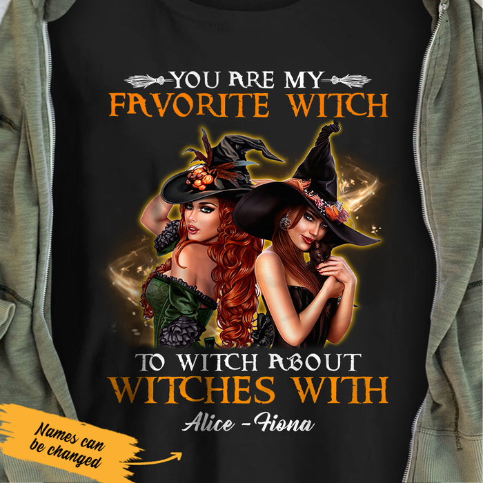 Personalized Witch Friends Favorite Witch T Shirt AG252 67O47 1