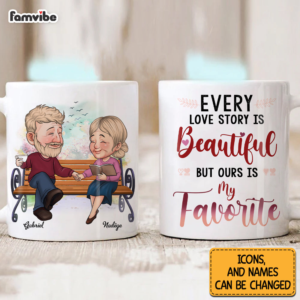 Personalized Couple Gift Every Love Story Is Beautiful But Ours Is My Favorite Mug 31207 Primary Mockup