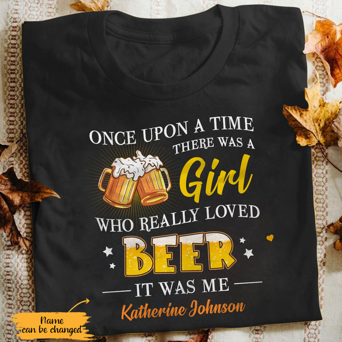 Personalized Once Upon A Time Beer T Shirt JL272 73O65 1