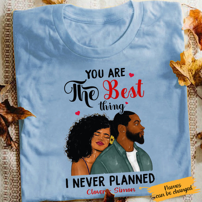 Personalized BWA Couple You Are The Best Thing T Shirt AG103 73O65 1