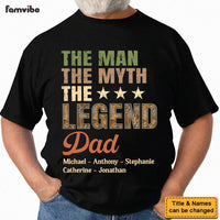 Personalized Gift For Dad  The Man The Myth The Legend Shirt - Hoodie - Sweatshirt 32127 thumb 1