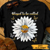 Personalized Mom Grandma Daisy Butterfly T Shirt MY61 67O47 1
