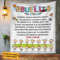 Personalized Grandma Abuela Spanish Blanket AP271 73O53 thumb 1