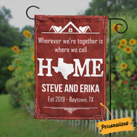 Personalized Home State House Flag JL201 81O34 thumb 1