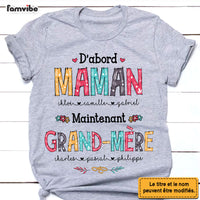 Personalized Gift For Grandma French Grand-mère Shirt - Hoodie - Sweatshirt 30114 thumb 1