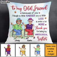 Personalized To My Old Friend Pillow 25111 thumb 1