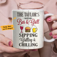 Personalized Backyard Patio Gardening Mug  JL35 85O58 SAG73 85O58 thumb 1