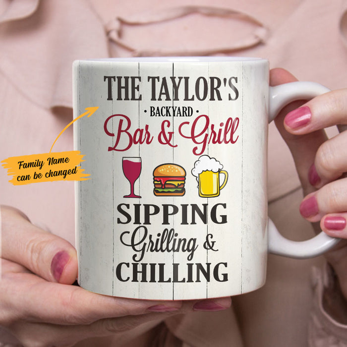 Personalized Backyard Patio Gardening Mug  JL35 85O58 SAG73 85O58 1