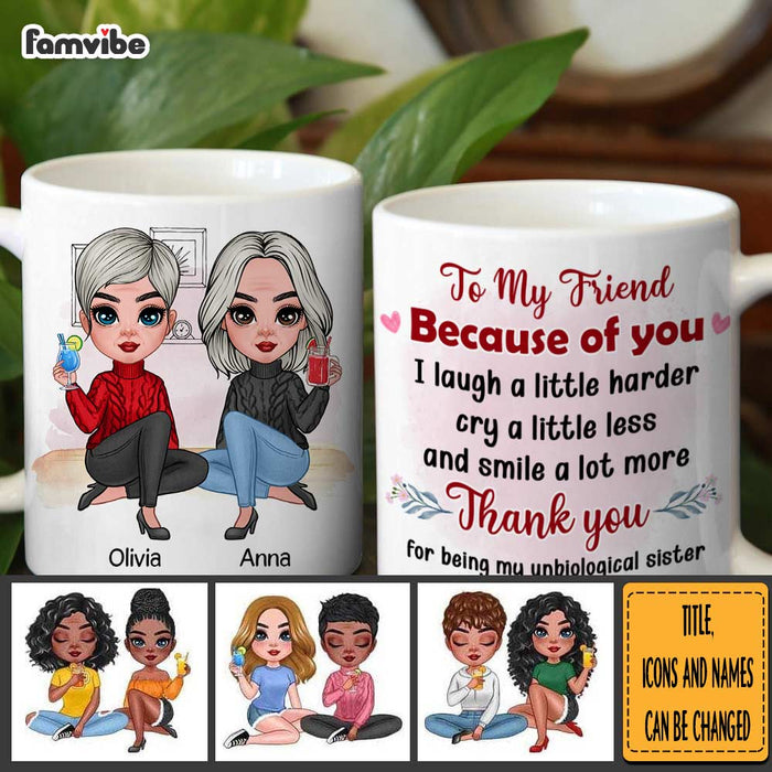 Personalized Friend Gift Smile A Lot More Mug 30964 1