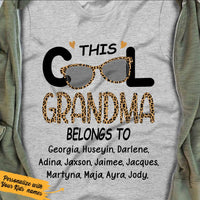 Personalized Cool Grandma White T Shirt JN181 81O36 thumb 1