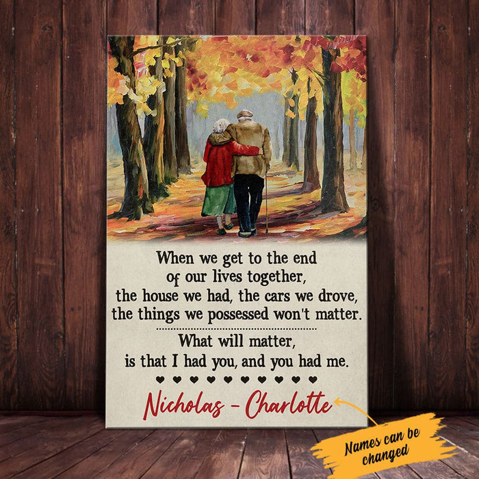 Personalized Husband And Wife Canvas JN231 85O53 1