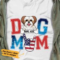 Personalized Dog Mom Dog Dad T Shirt MY61 73O36 thumb 1