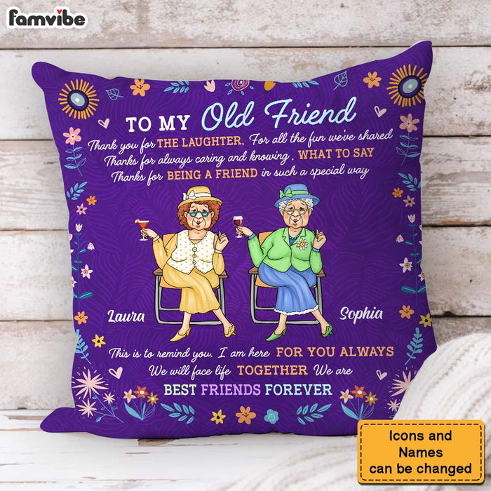 Personalized Gift For Friends Sister Thank You For Pillow 30693 1
