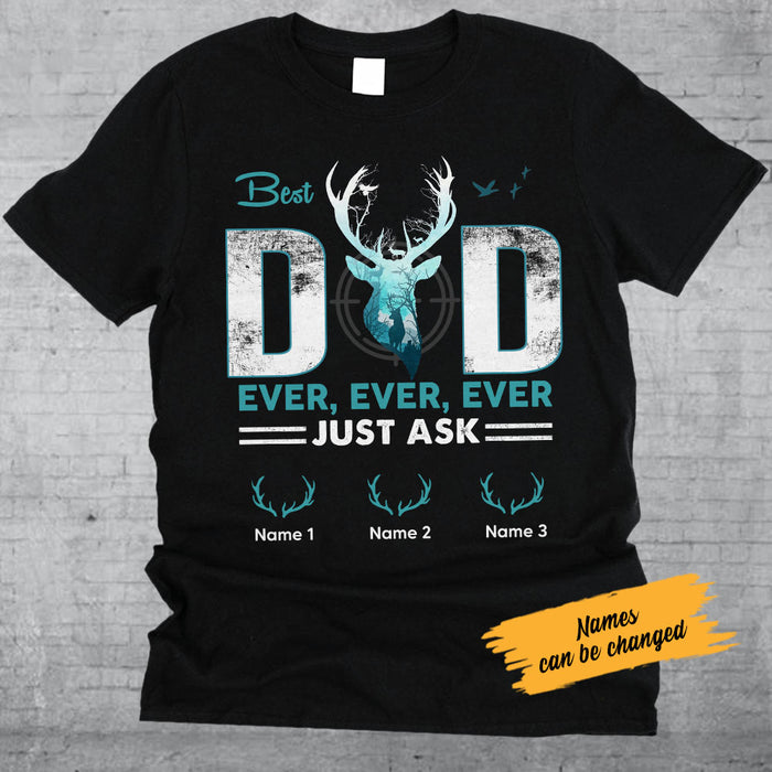 Personalized Dad Grandpa Hunting T Shirt MY292 30O58 1