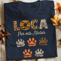 Personalized Grandma Mom Madre Abuela Spanish T Shirt MY53 30O57 thumb 1