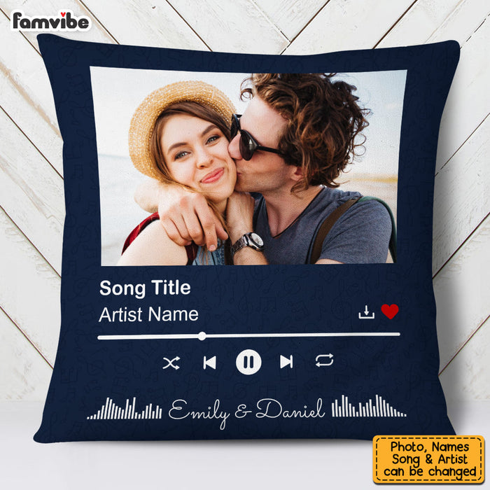 Personalized Couple Custom Music Song Pillow 22974 1