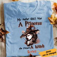 Personalized Witch Halloween White T Shirt JL142 85O57 thumb 1