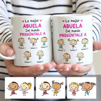 Personalized Grandma Mom Abuela Mamá Spanish Mug AP232 73O47 thumb 1