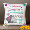 Personalized Elephant Daughter Pillow FB41 81O58 1