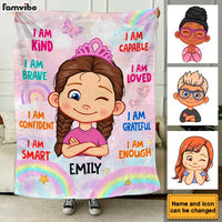 Personalized Gift For Grandson I Am Kind Blanket 31469 thumb 1