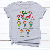 Personalized Abuela Spanish Grandma Belongs T Shirt MY31 81O34 thumb 1