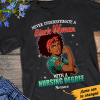 Personalized BWA Nurse Proud T Shirt JL251 27O47 thumb 1