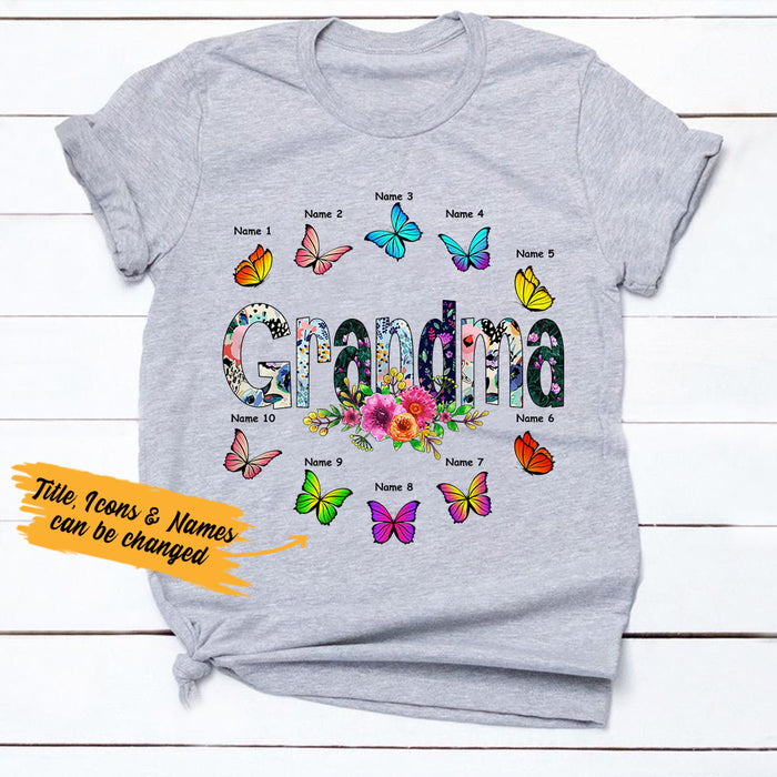 Personalized Grandma T Shirt MY41 26O36 1