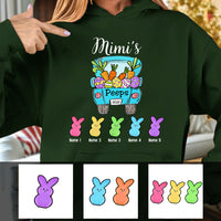 Personalized Grandma Peeps Easter Truck Hoodie FB192 67O53 thumb 1