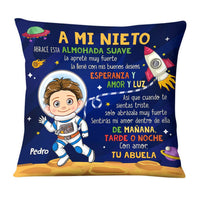 Personalized Gift For Grandson Astronaut Space Spanish Pillow 30703 thumb 1