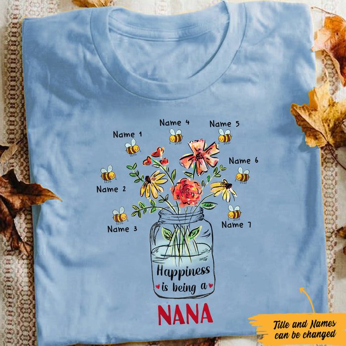 Personalized Grandma Mom T Shirt MR122 26O47 1