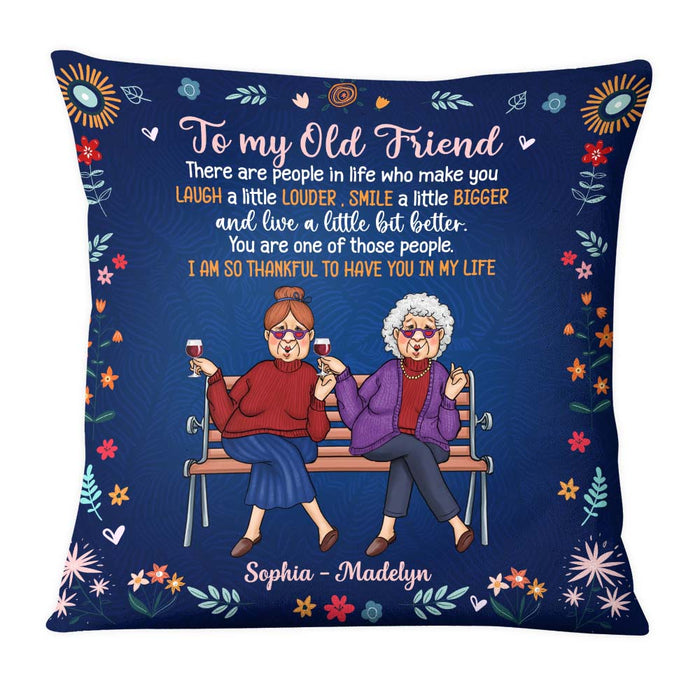 Personalized Gift For Friends I Am So Thankful Pillow 30176 1