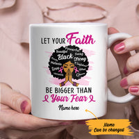 Personalized BWA Breast Cancer Faith Mug AG101 67O57 thumb 1