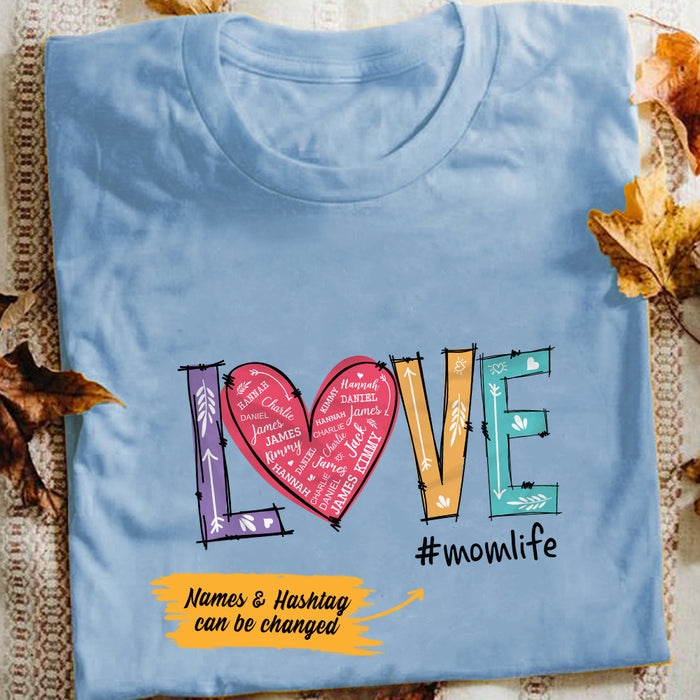 Personalized Grandma T Shirt FB261 26O36 1