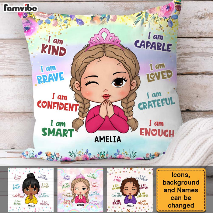 Personalized Gift For Grandson I Am Kind Pillow 30490 1
