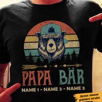 Personalized Dad Camping  Papa German T Shirt AP139 30O57 thumb 1